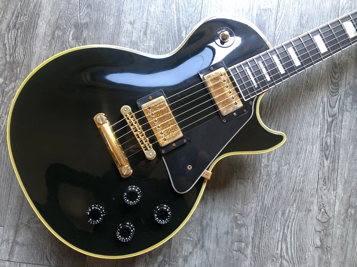 USED Gibson Lespaul Custom Ebony 1998 フルオリジナル【送料無料