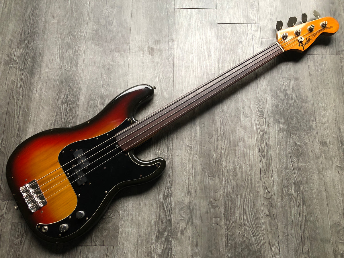 Precision Bass プレベ　プレシジョンベース　1976年製 Fender 1976 Precision Bass Fretless（ビンテージ）【楽器検索